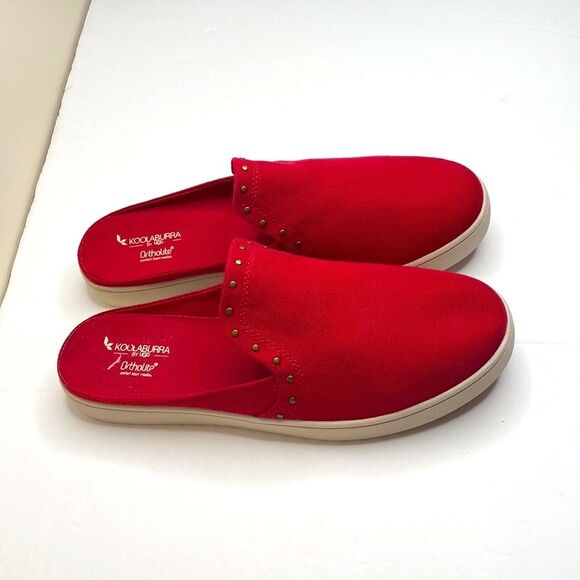 Koolaburra By Ugg Darcee Backless Slide On Canvas Sneaker  Shoe Size 10 - Picture 4 of 9